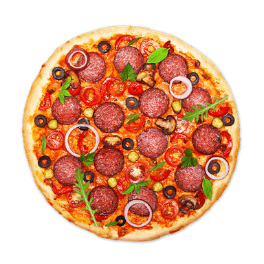 Mortadella with vegetables